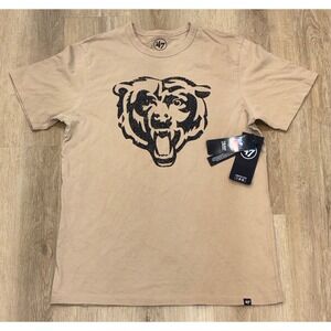 NWT Men's 47 Brand Chicago Bears Tee - Medium - Dusted Khaki